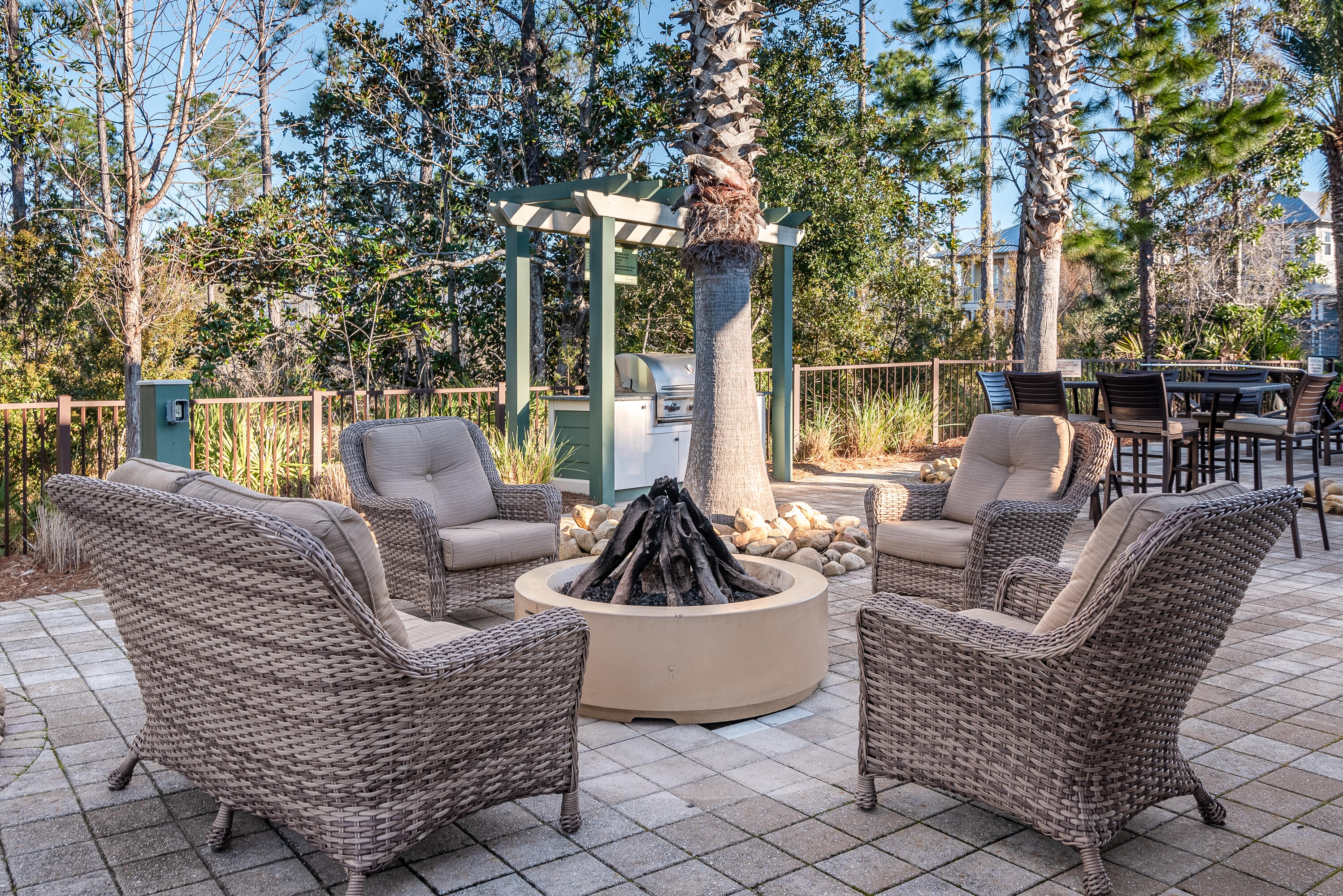 679 Flatwoods Forest Loop Santa Rosa Beach, FL 32459 - Photo 46 of 46 a view of outdoor sitting area with furniture