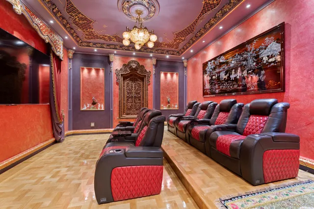 a outdoor space with patio couches and a potted plant