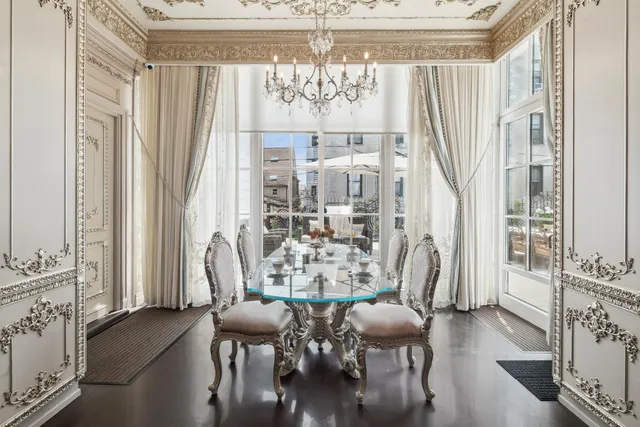 a spacious bathroom with a double vanity sink mirror and a bathtub