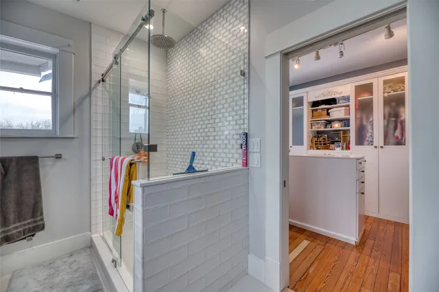 a backyard of a house with yard and outdoor seating