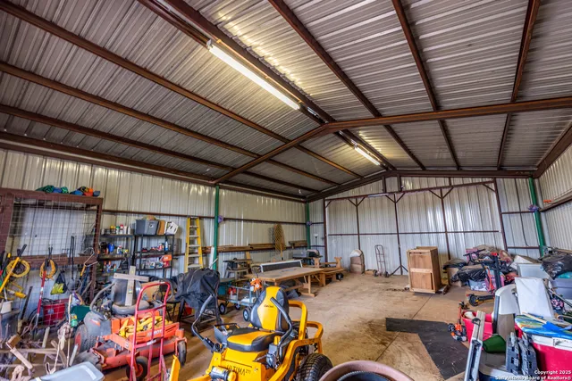 a view of a storage room with a lot of stuff