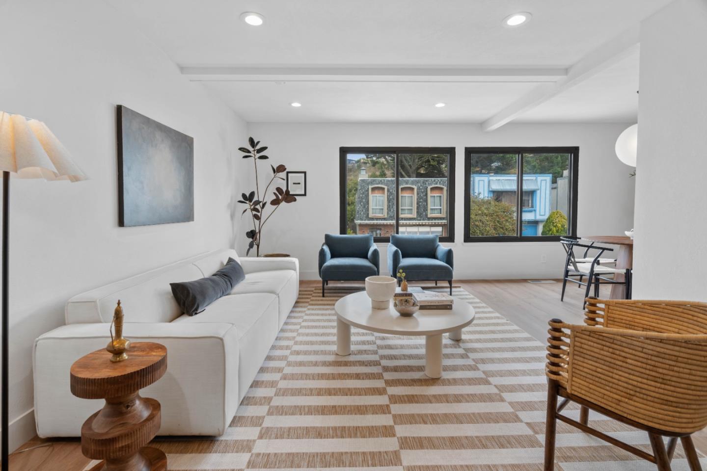 289 Dennis Drive Daly City, CA 94015 - Photo 4 of 45 a view of a dining room with furniture wooden floor and a chandelier