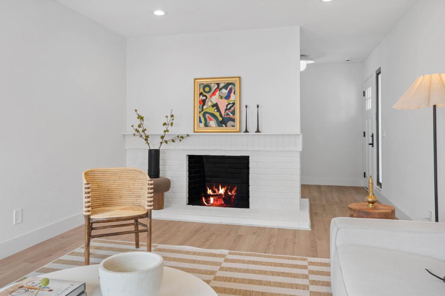 289 Dennis Drive Daly City, CA 94015 - Photo 9 of 45 a living room with furniture and a fireplace