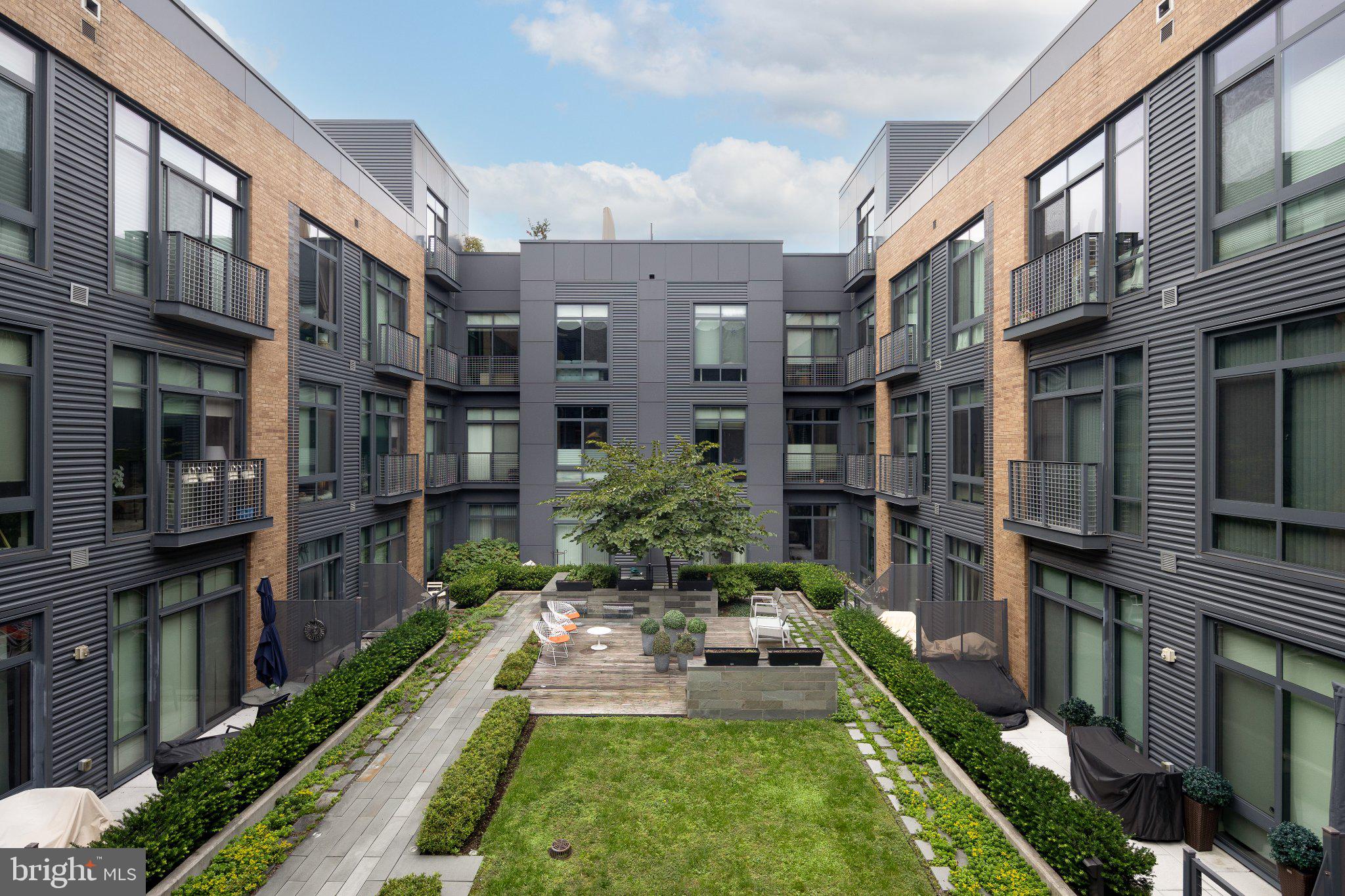 525 Southwest Water Street Southwest, Unit 404 Washington, DC 20024 - Photo 31 of 82 Urban oasis with lush greenery.