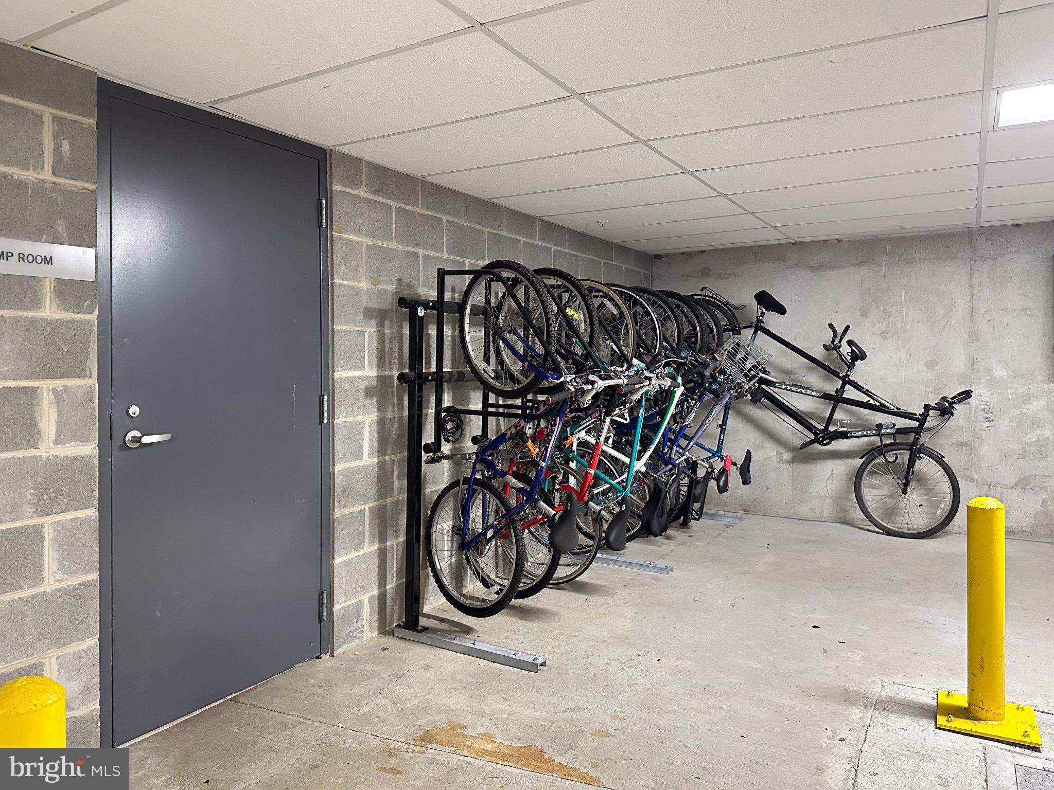 525 Southwest Water Street Southwest, Unit 404 Washington, DC 20024 - Photo 39 of 82 Bicycle storage: organized and secure.