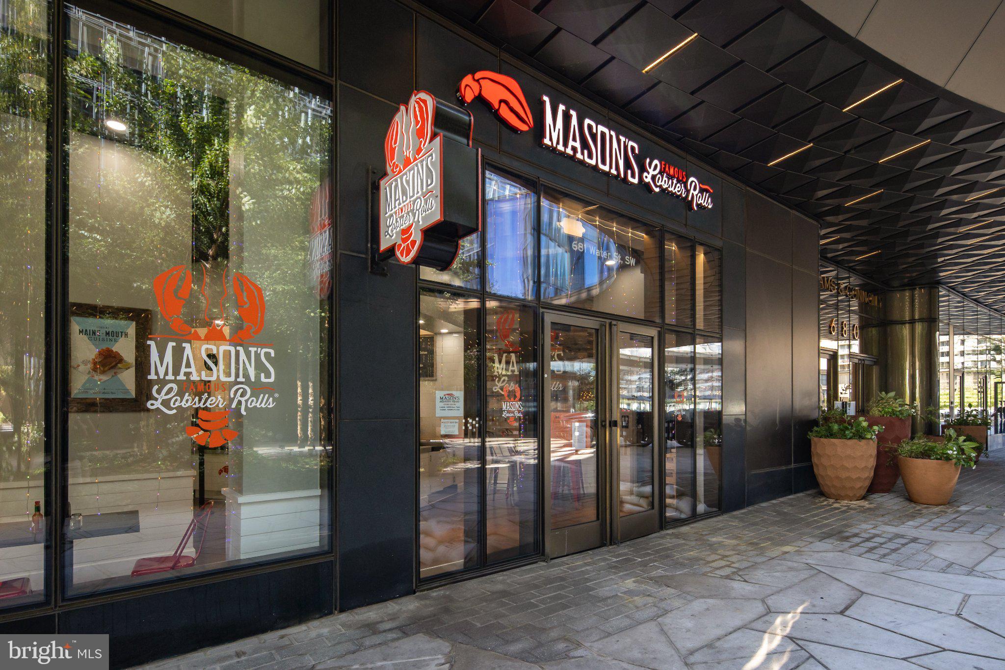 525 Southwest Water Street Southwest, Unit 404 Washington, DC 20024 - Photo 60 of 82 a view of entryway front of a building