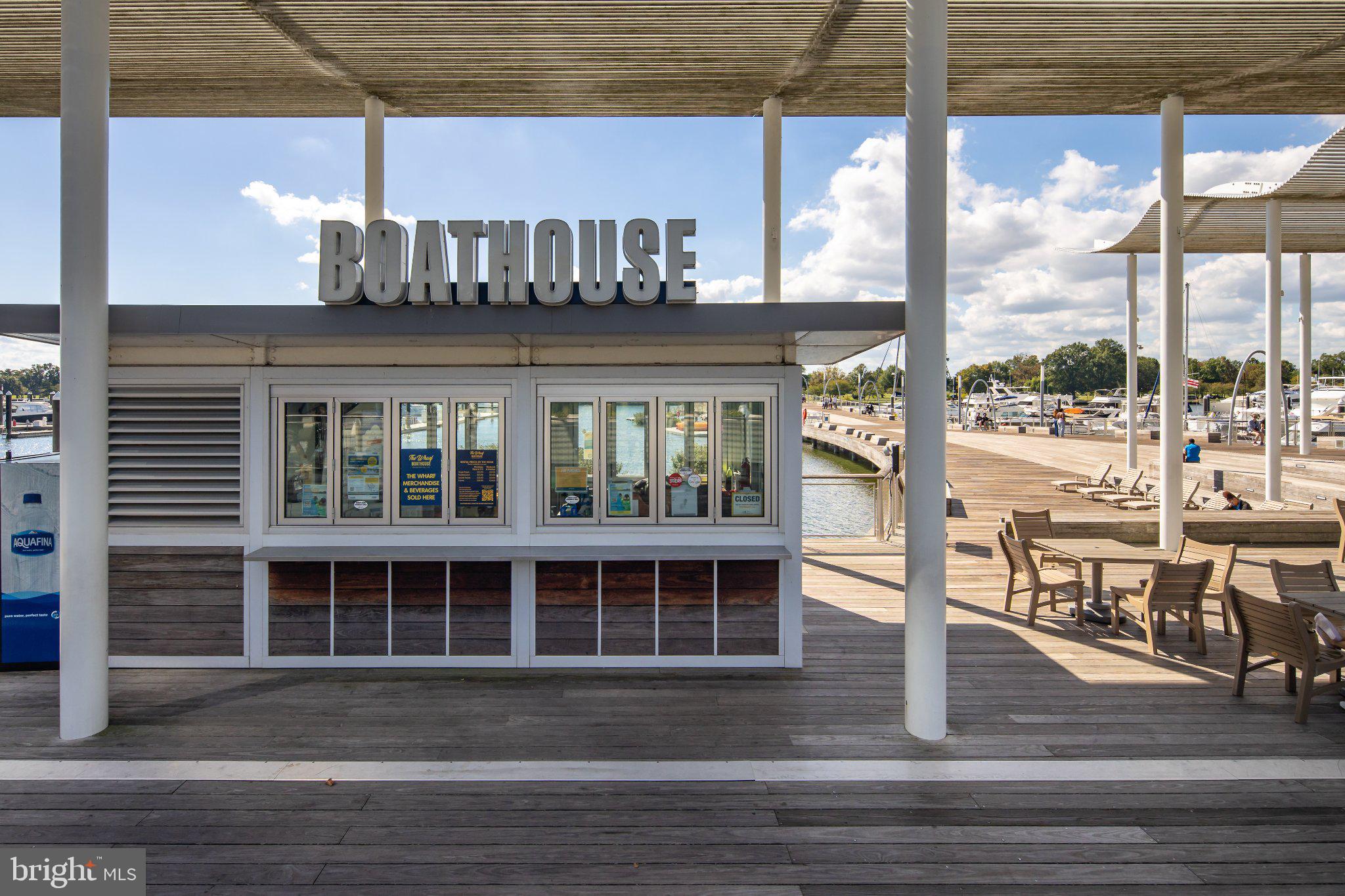 525 Southwest Water Street Southwest, Unit 404 Washington, DC 20024 - Photo 61 of 82 Charming boathouse by the water.