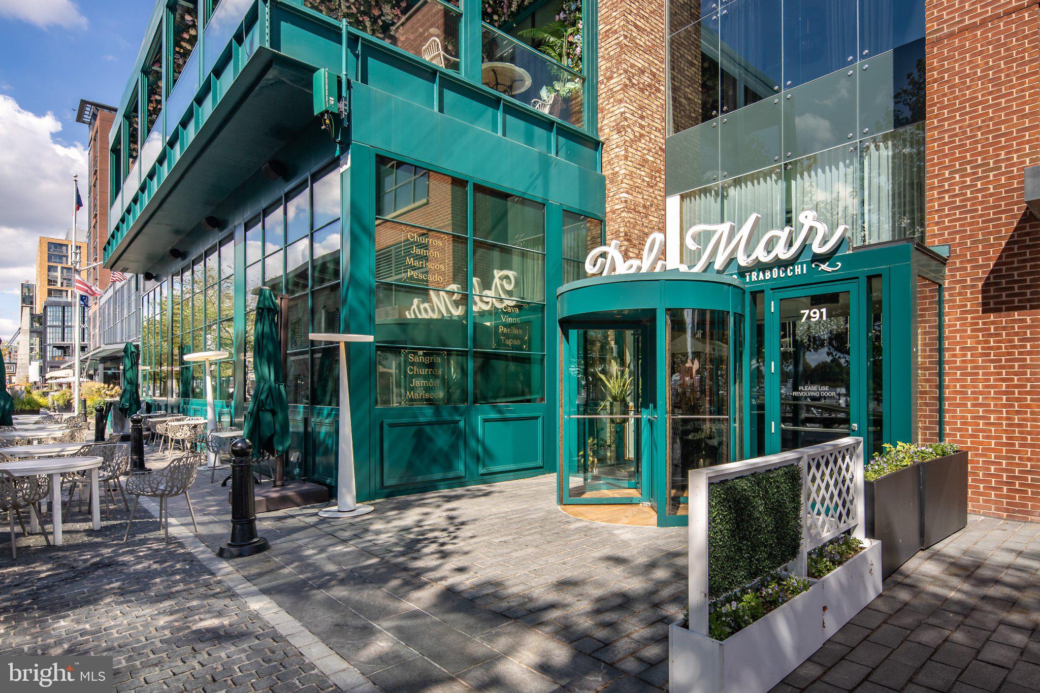 525 Southwest Water Street Southwest, Unit 404 Washington, DC 20024 - Photo 66 of 82 a view of a brick building with a large windows