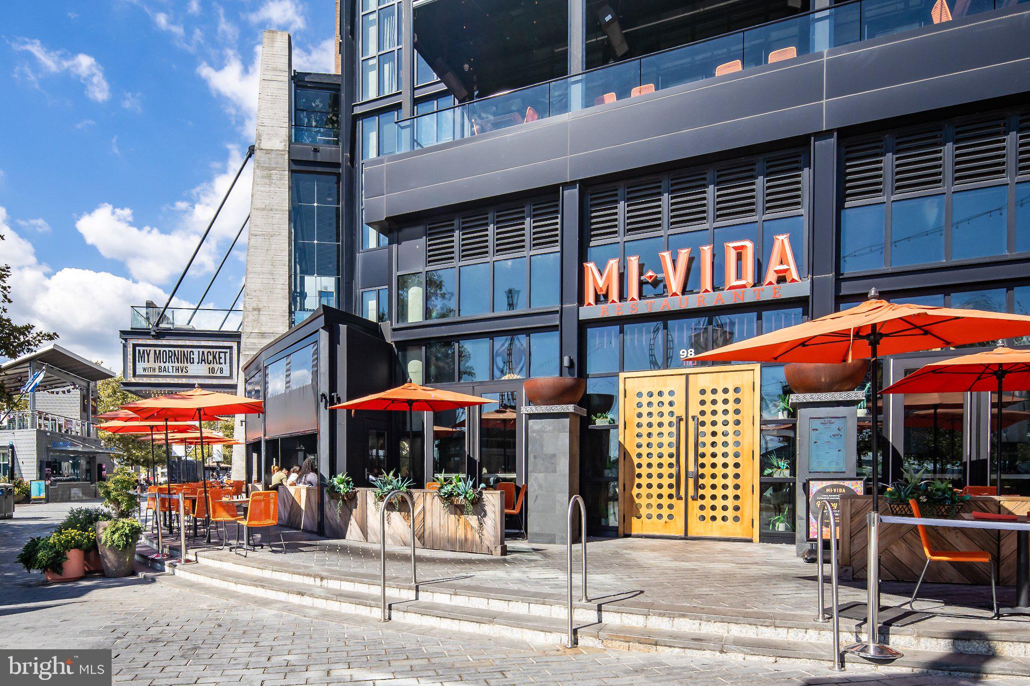 525 Southwest Water Street Southwest, Unit 404 Washington, DC 20024 - Photo 69 of 82 a view of a building with sitting area