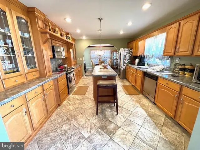 a very nice looking room with a large window