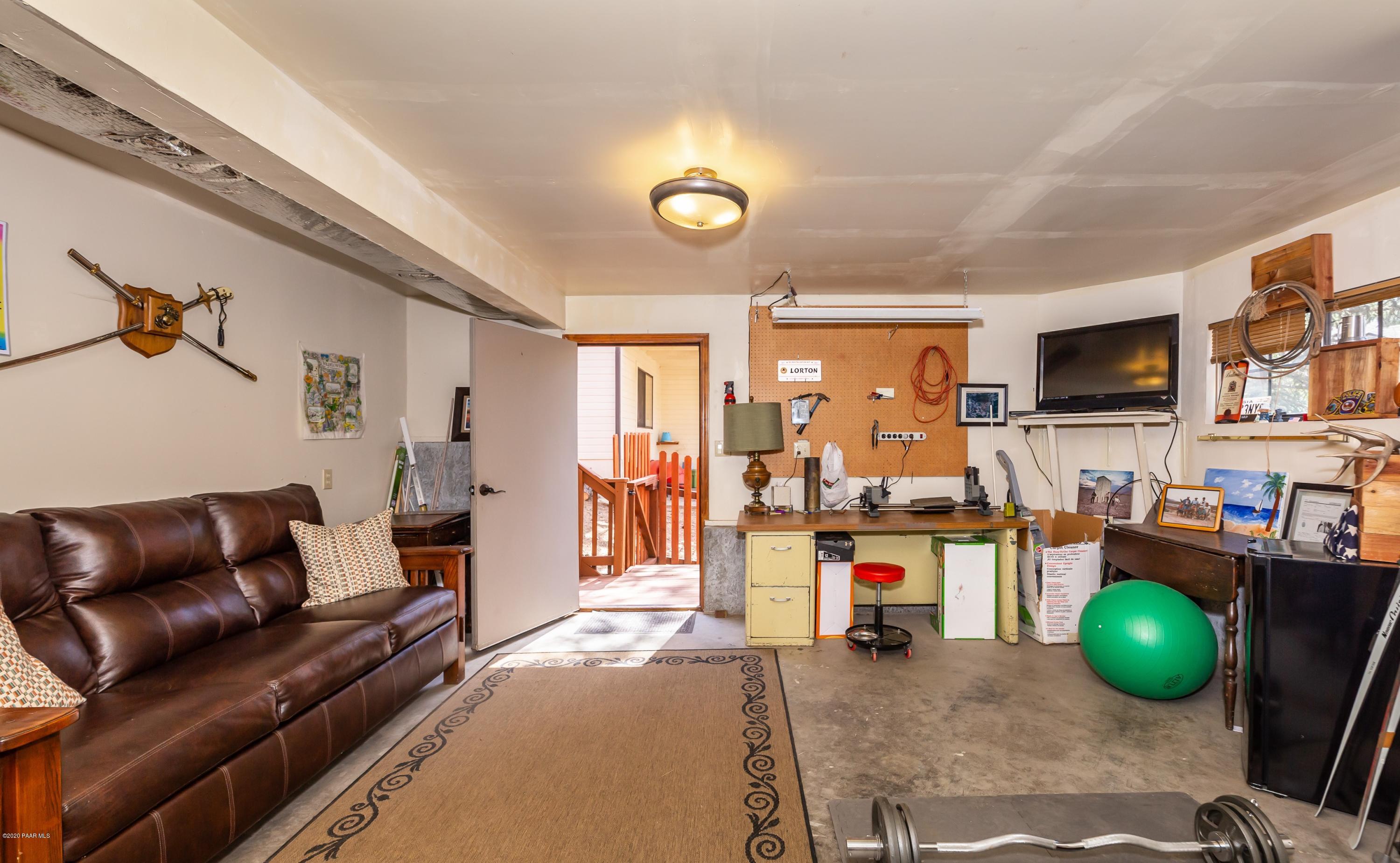 1128 East Timber Ridge Road Prescott, AZ 86303 - Photo 26 of 30 026_Downstairs Workshop Studio