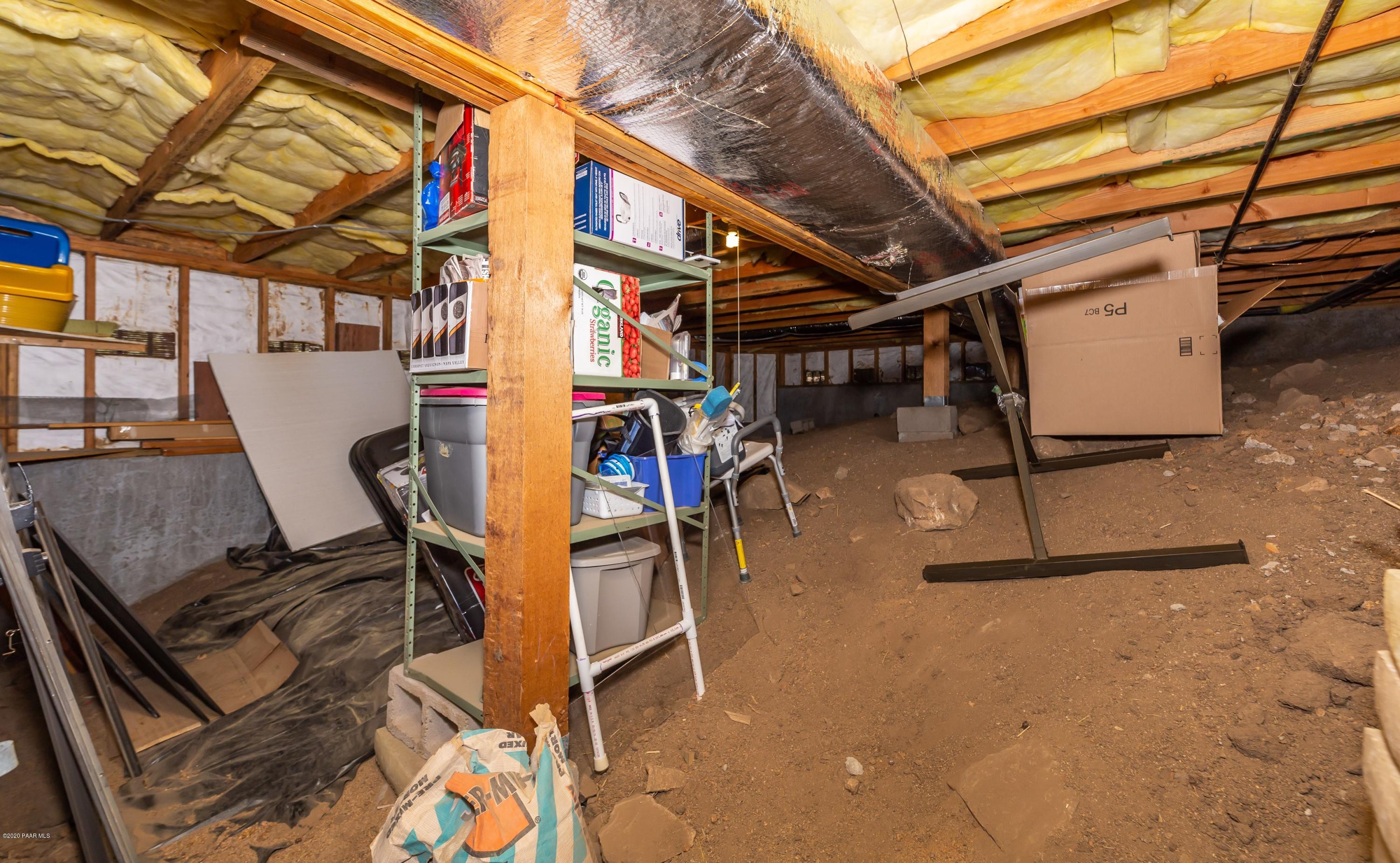 1128 East Timber Ridge Road Prescott, AZ 86303 - Photo 29 of 30 029_Storage Crawl Space