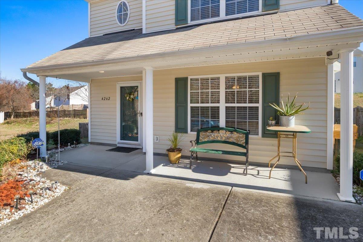 4262 Dalcross Road Raleigh, NC 27610 - Photo 3 of 27 a house view with a outdoor space