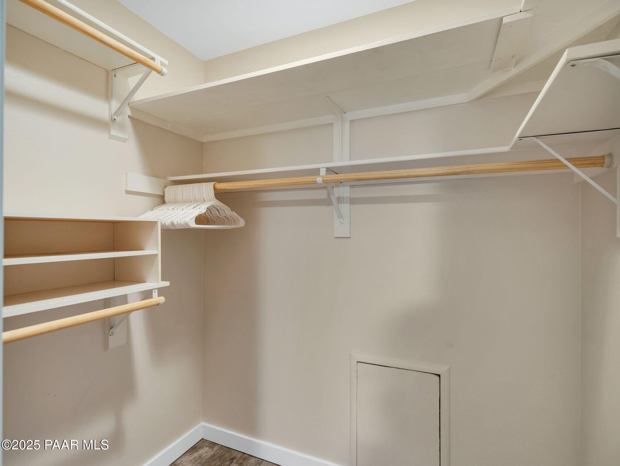 352 Rim Rock Circle, Unit 2 Prescott, AZ 86303 - Photo 16 of 25 a view of an empty walk in closet