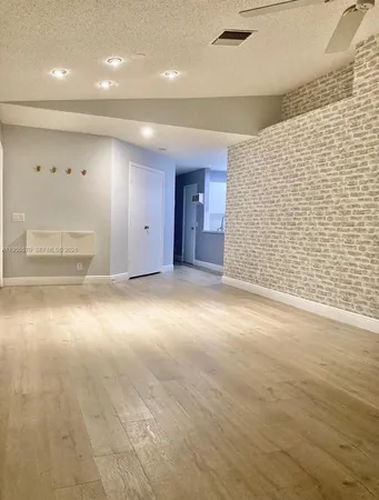 a view of empty room