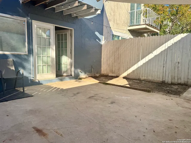 a view of outdoor space and front view of a house
