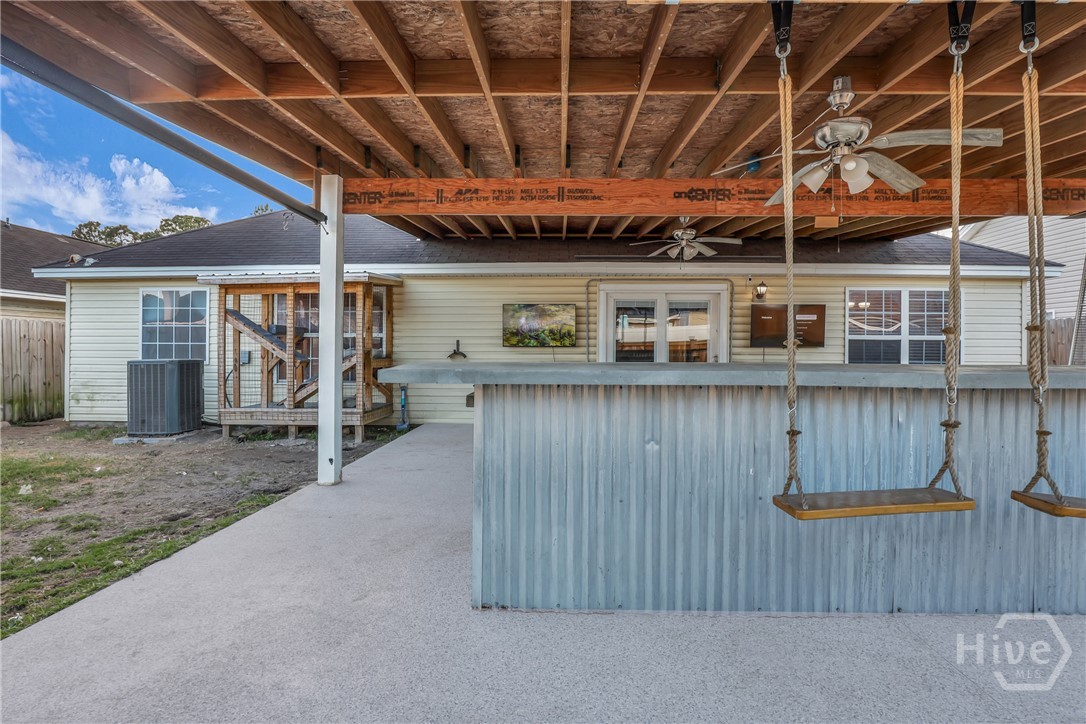 115 Aquinnah Drive Pooler, GA 31322 - Photo 31 of 35 Expanded, covered patio