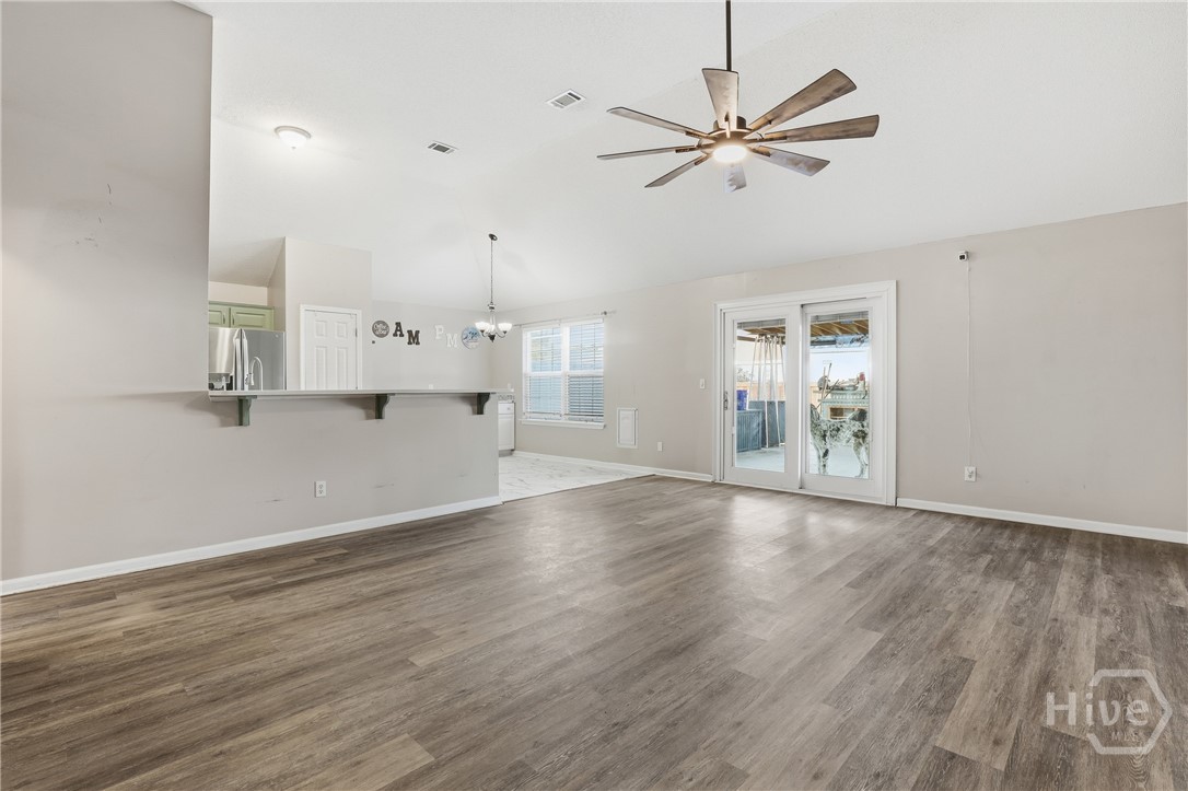 115 Aquinnah Drive Pooler, GA 31322 - Photo 5 of 35 Open Living and Kitchen