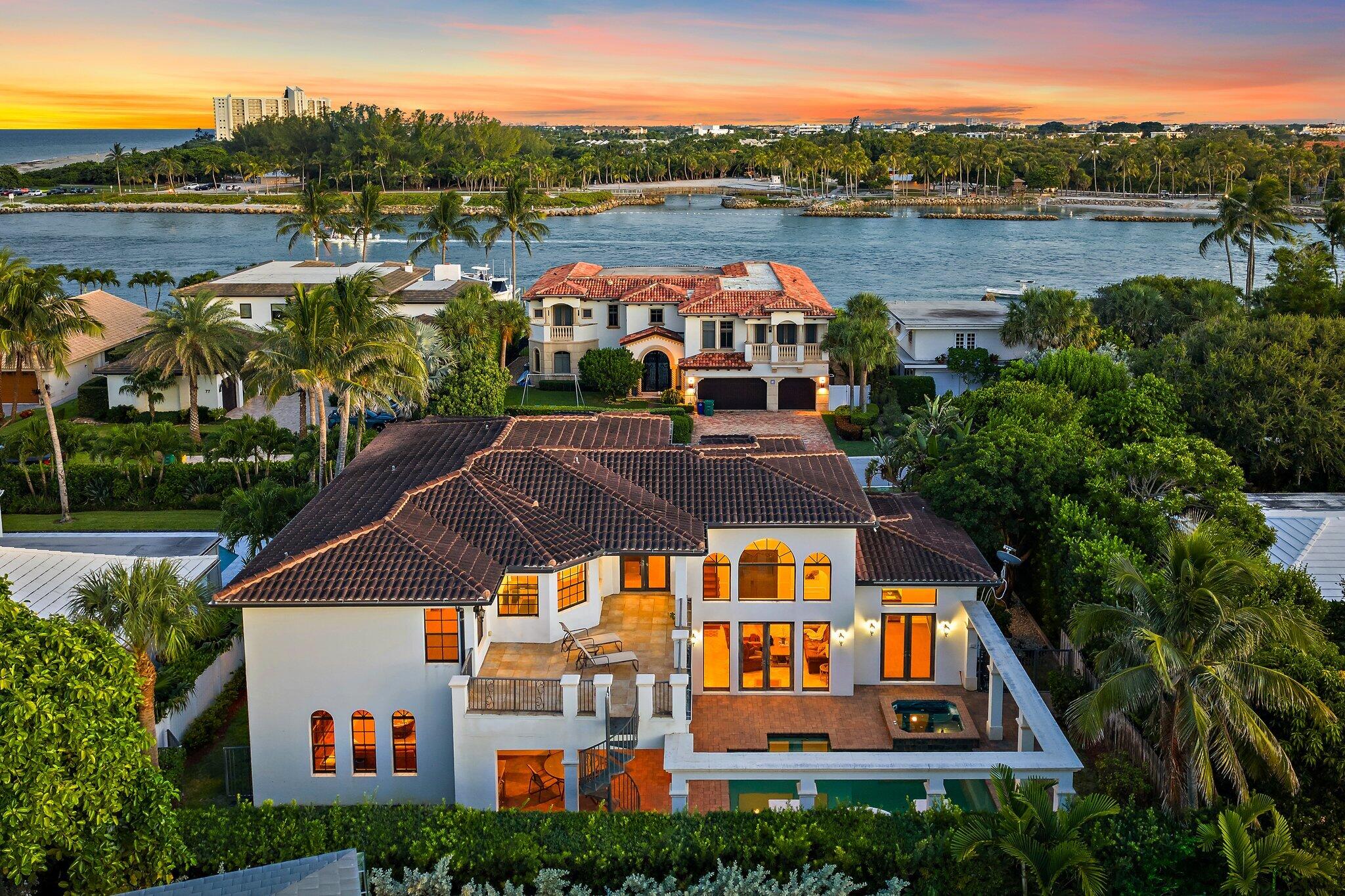 136 Lighthouse Drive Jupiter Inlet Colony, FL 33469 - Photo 1 of 67 View Looking South