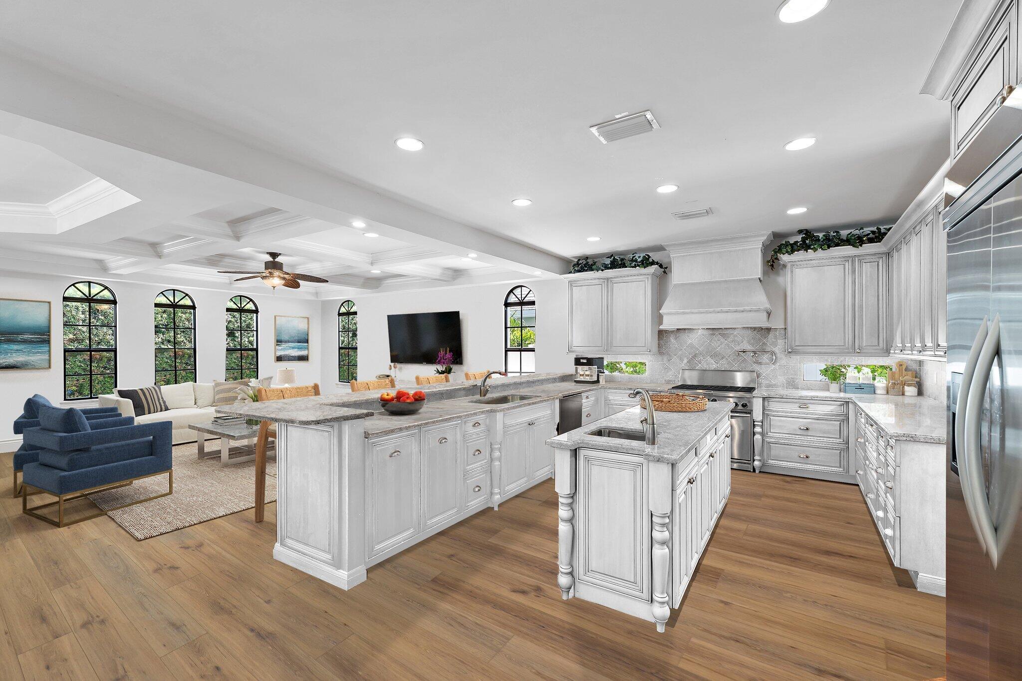 136 Lighthouse Drive Jupiter Inlet Colony, FL 33469 - Photo 11 of 67 Virtual Kitchen