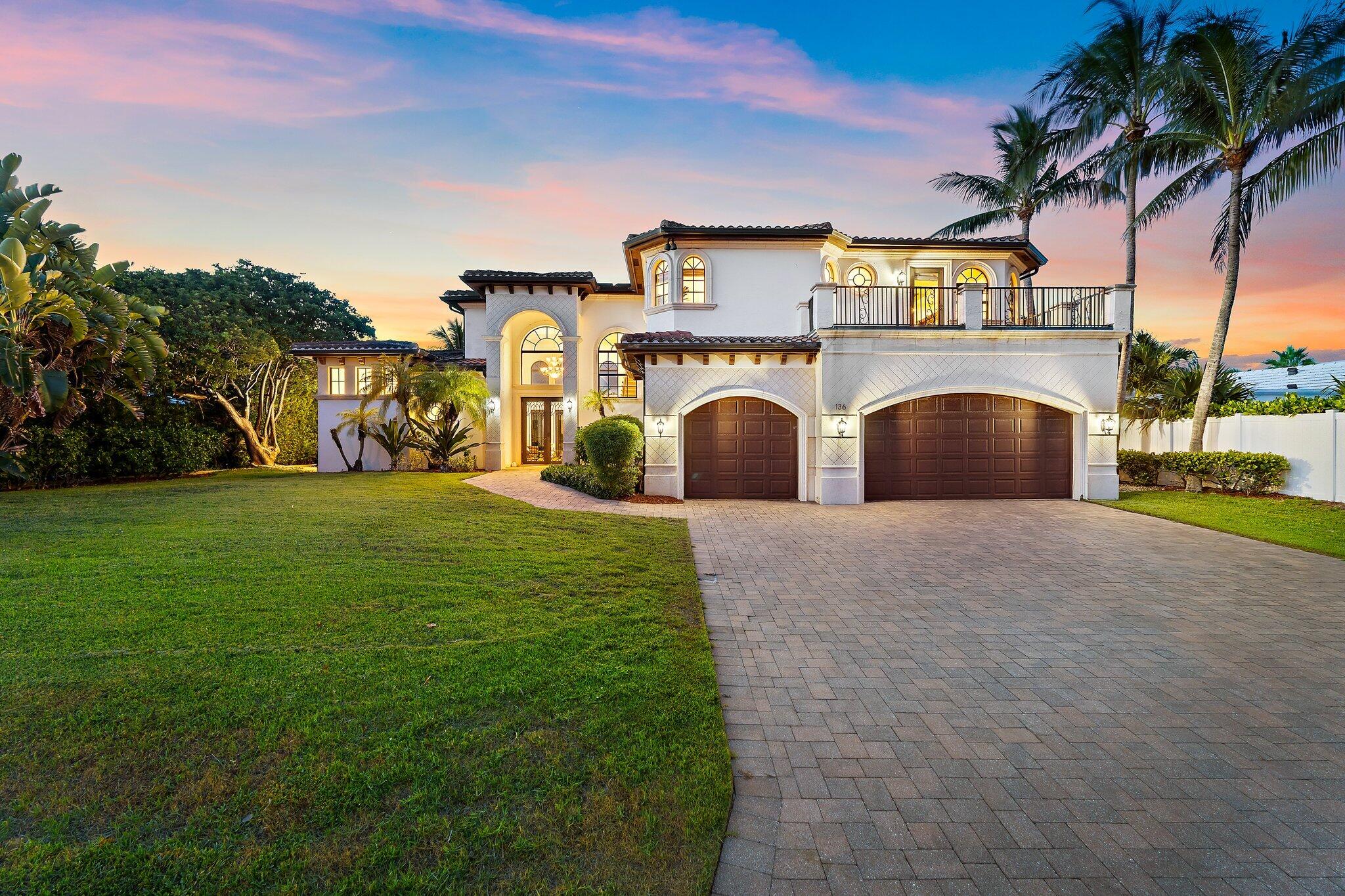 136 Lighthouse Drive Jupiter Inlet Colony, FL 33469 - Photo 36 of 67 Front Elevation
