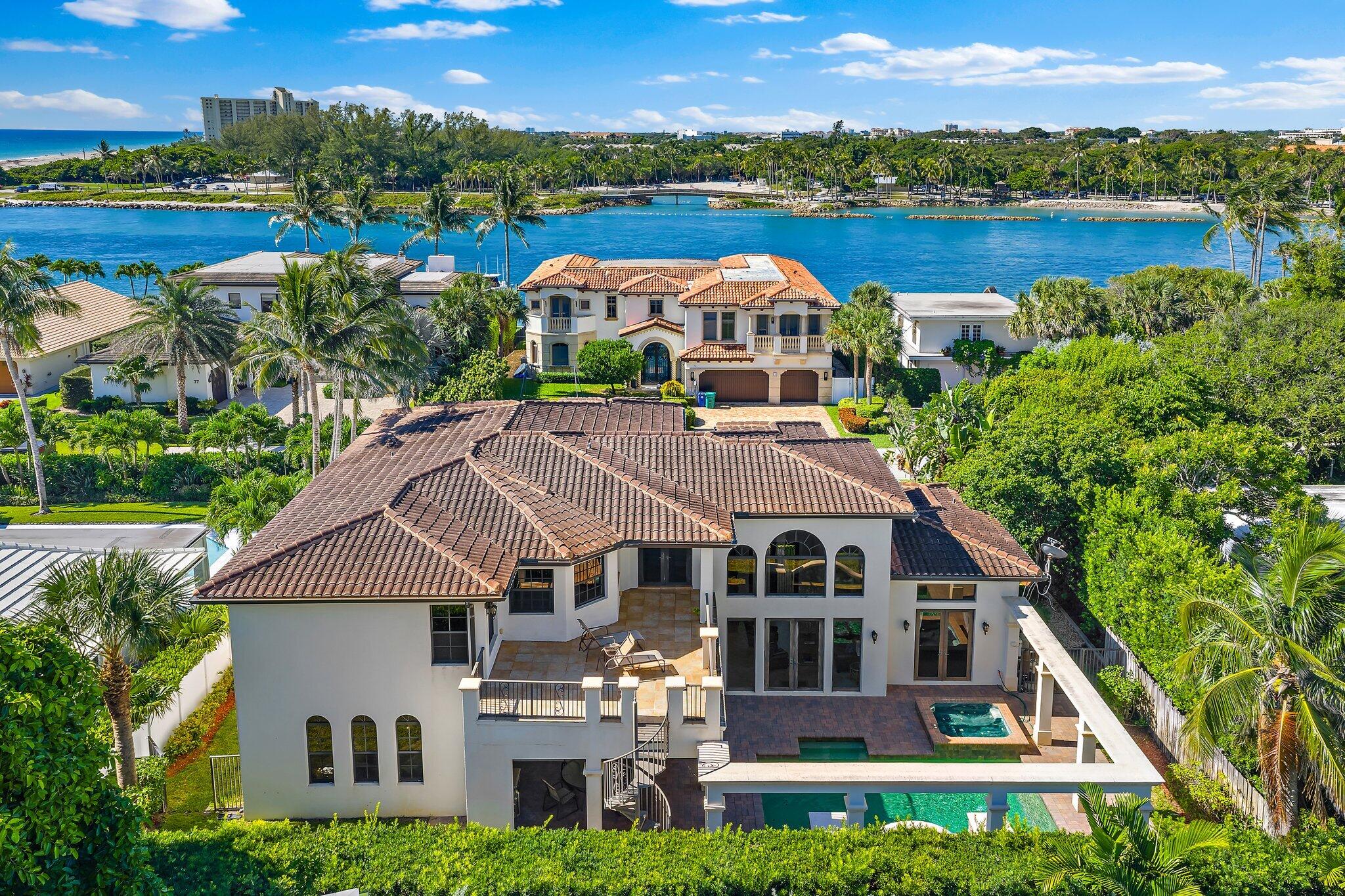 136 Lighthouse Drive Jupiter Inlet Colony, FL 33469 - Photo 45 of 67 Rear Elevation