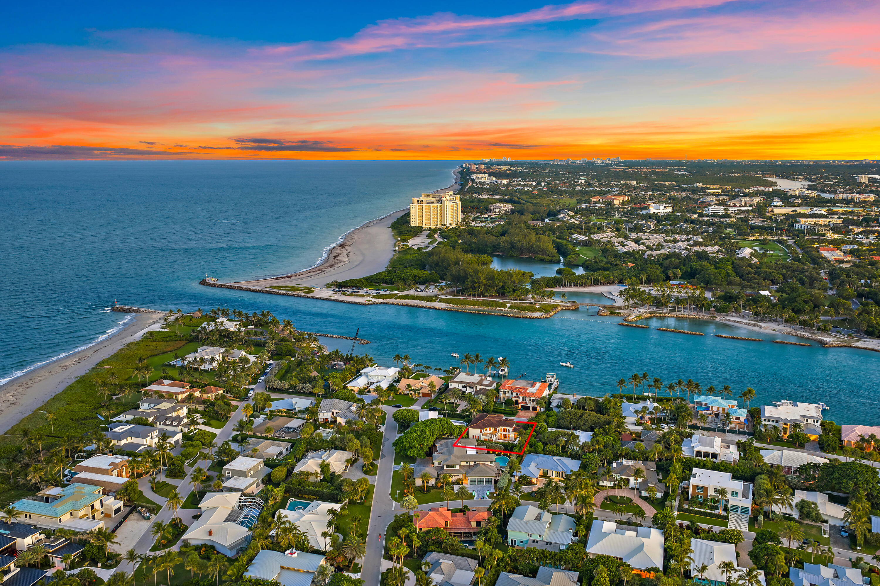 136 Lighthouse Drive Jupiter Inlet Colony, FL 33469 - Photo 62 of 67 View Facing South