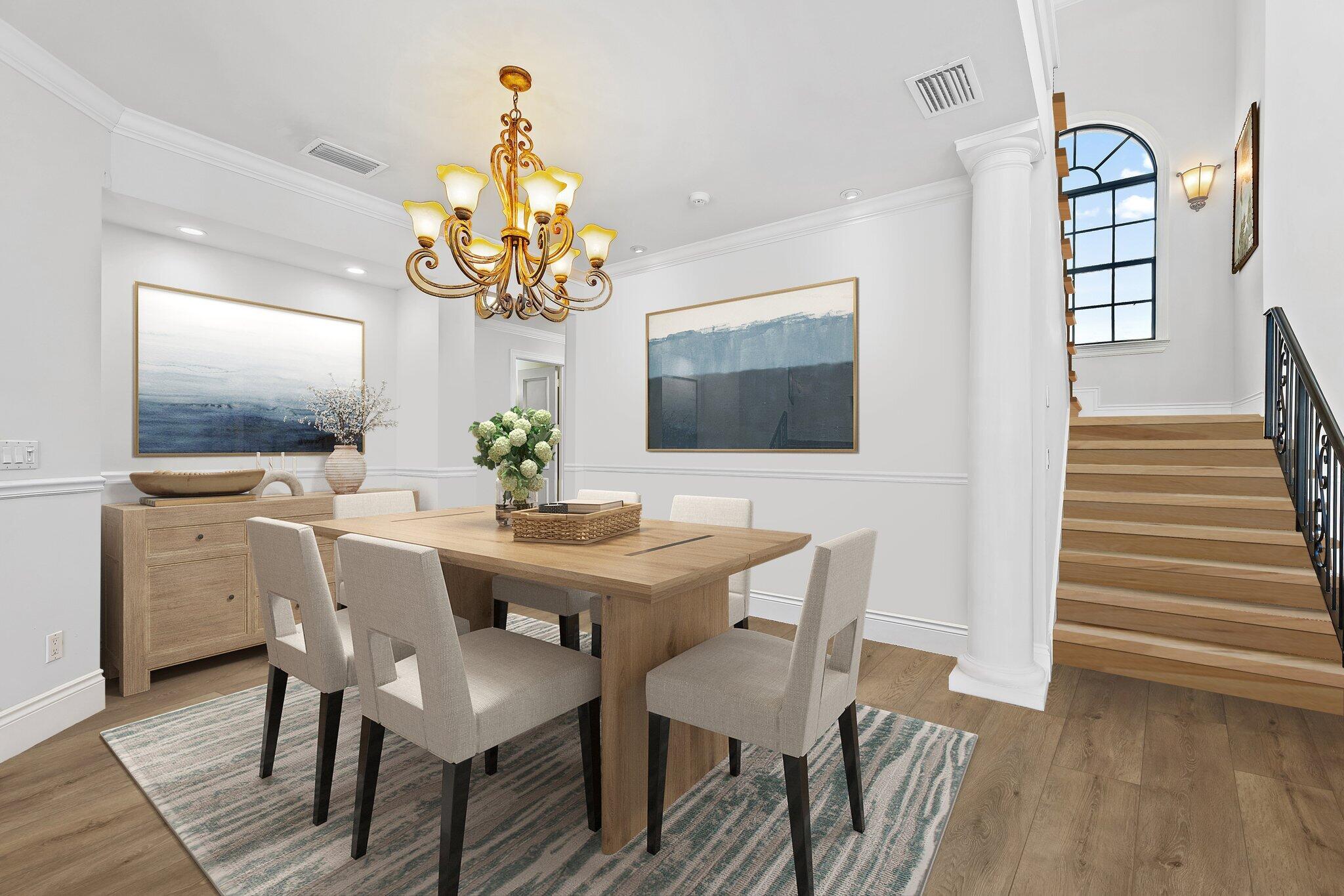 136 Lighthouse Drive Jupiter Inlet Colony, FL 33469 - Photo 9 of 67 Virtual Dining Room