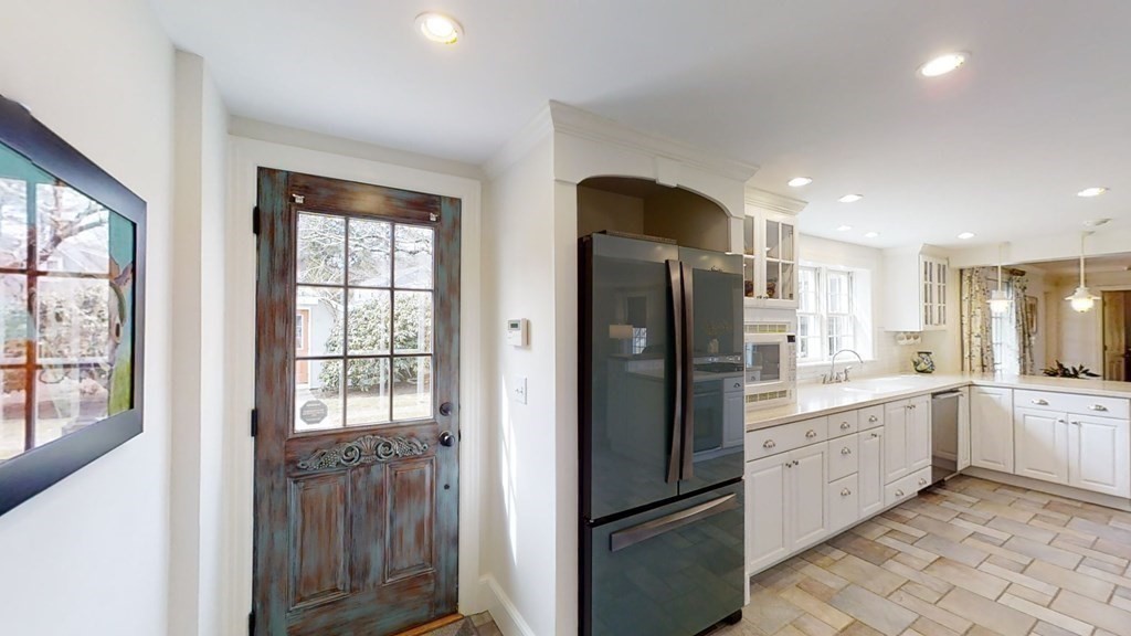 192 Berwick Road Attleboro, MA 02703 - Photo 16 of 42 a kitchen with stainless steel appliances a refrigerator sink and cabinets