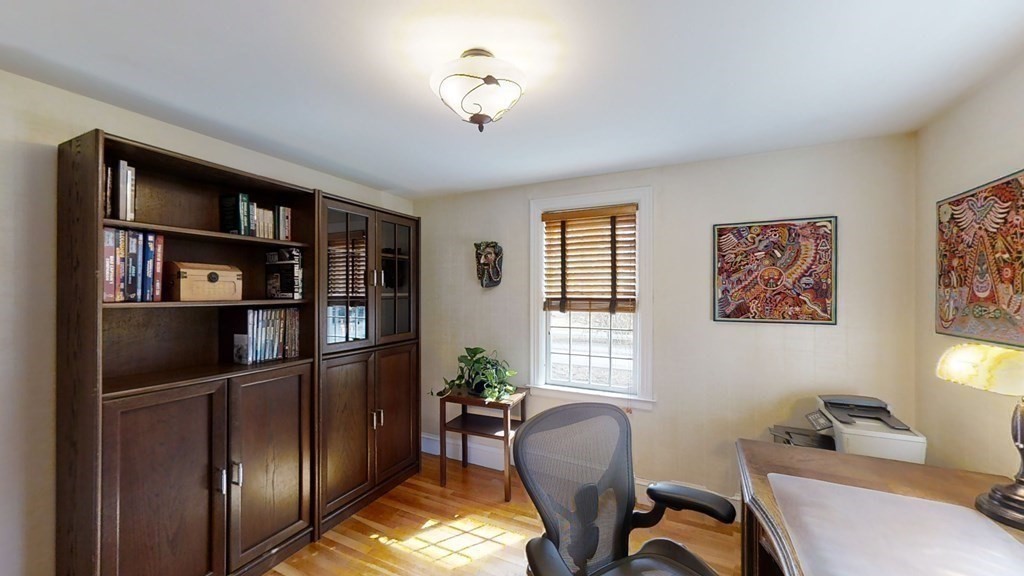 192 Berwick Road Attleboro, MA 02703 - Photo 28 of 42 a view of a workspace with furniture and a window