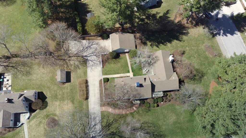 192 Berwick Road Attleboro, MA 02703 - Photo 38 of 42 an aerial view of a house with outdoor space and lake view