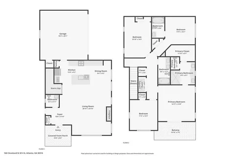 $870,000 | 160 Cleveland Street Southeast, Unit A, Atlanta, GA 30316