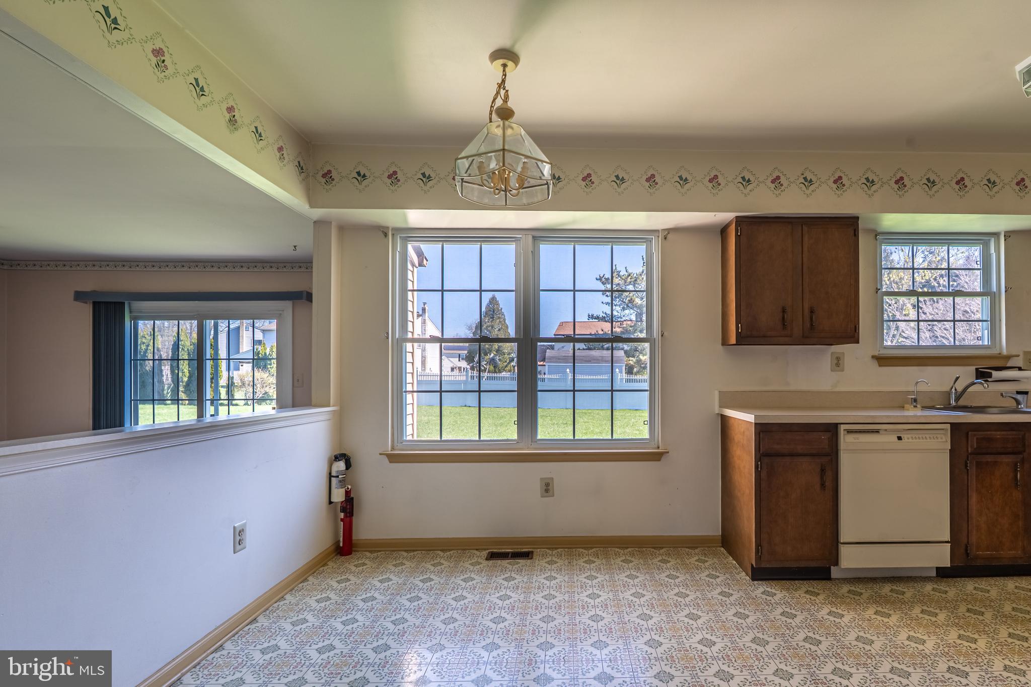 894 Herman Road Horsham, PA 19044 - Photo 12 of 32 an empty room with a window and kitchen view