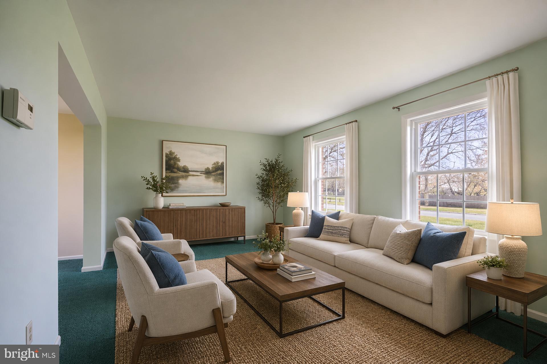 894 Herman Road Horsham, PA 19044 - Photo 5 of 32 a living room with furniture and a large window