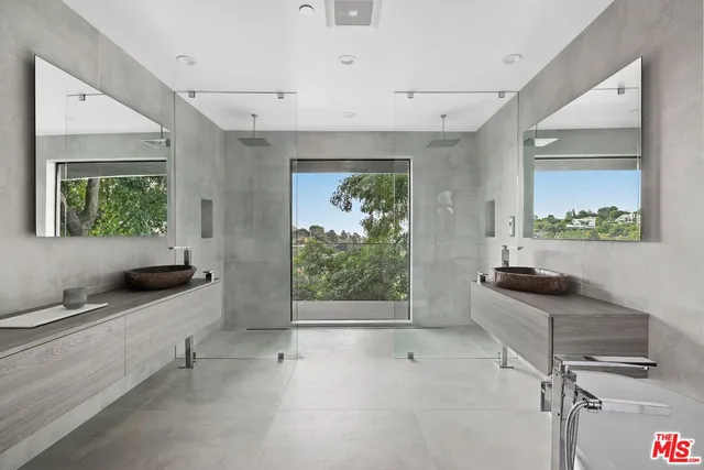 a kitchen with sink and window