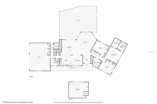 $550,000 | 77 North St Andrews Drive, Ormond Beach, FL 32174