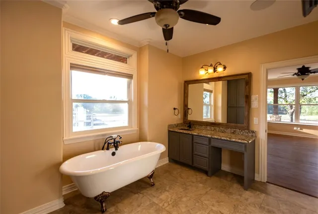 wooden floor in an empty room