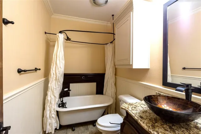 a view of a livingroom with wooden floor