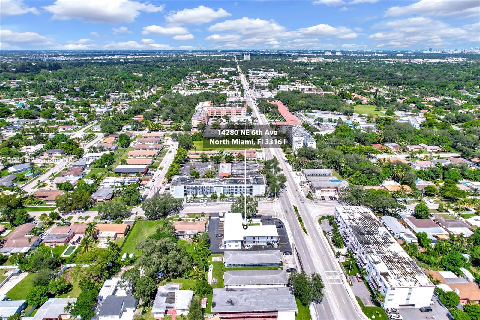 14280 Northeast 6th Avenue North Miami, FL 33161 - Photo 17 of 51 an aerial view of city and lake