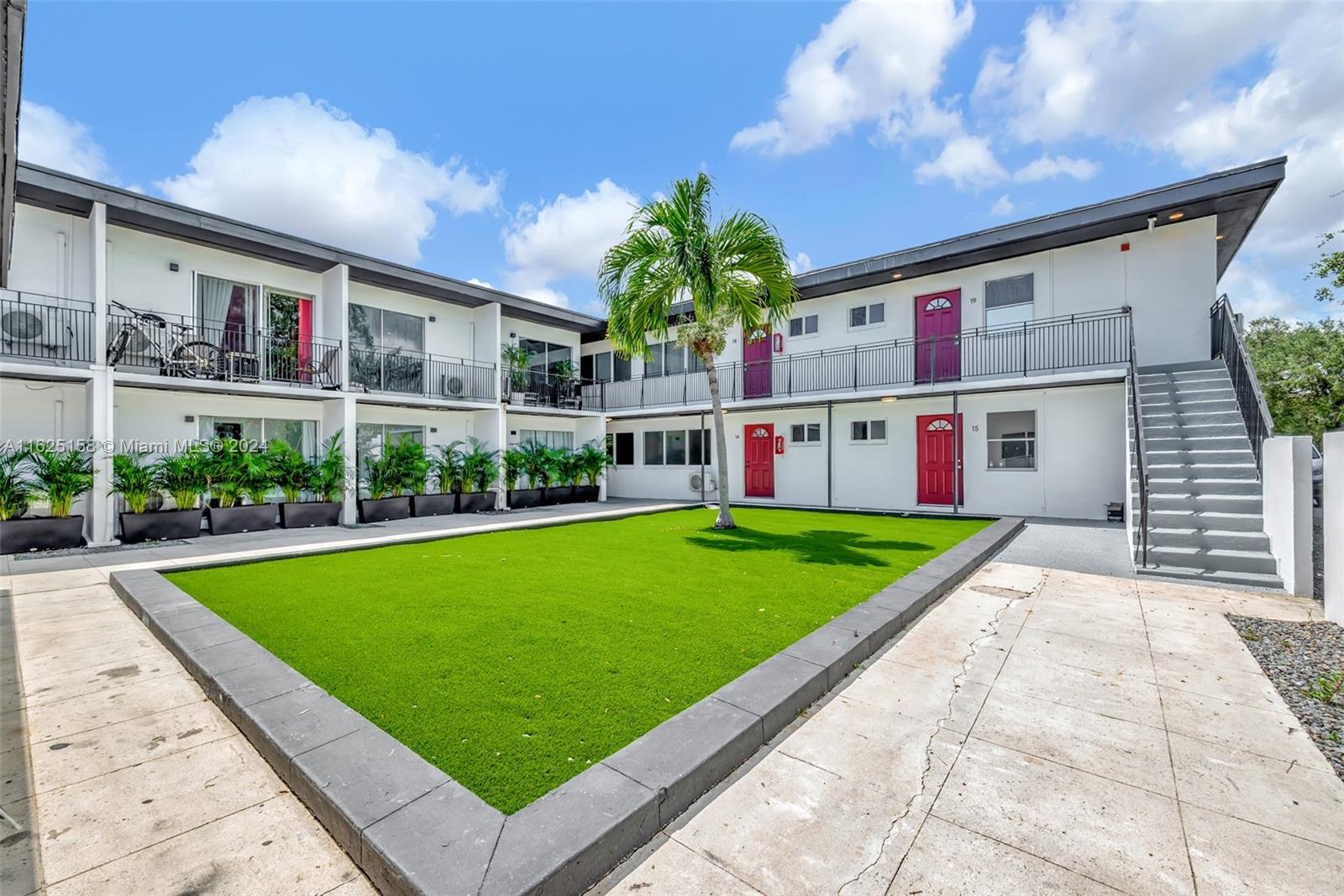14280 Northeast 6th Avenue North Miami, FL 33161 - Photo 7 of 51 a view of a patio with a yard and plants