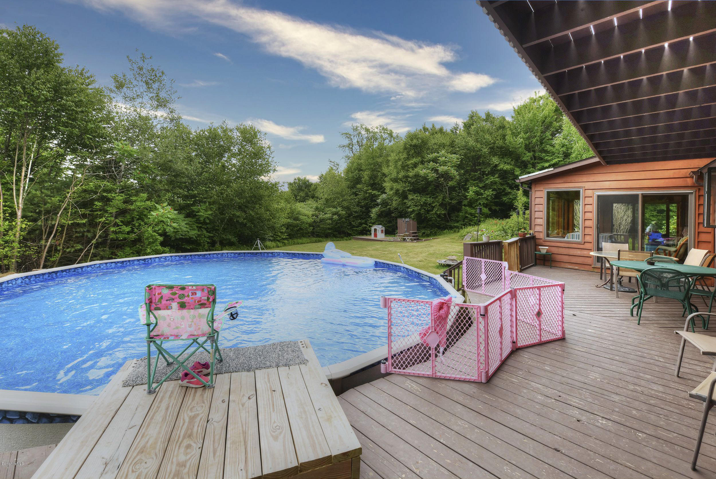 359 Jacobs Ladder Road Becket, MA 01223 - Photo 36 of 45 359 JLR 31-Back Porch amp; Pool