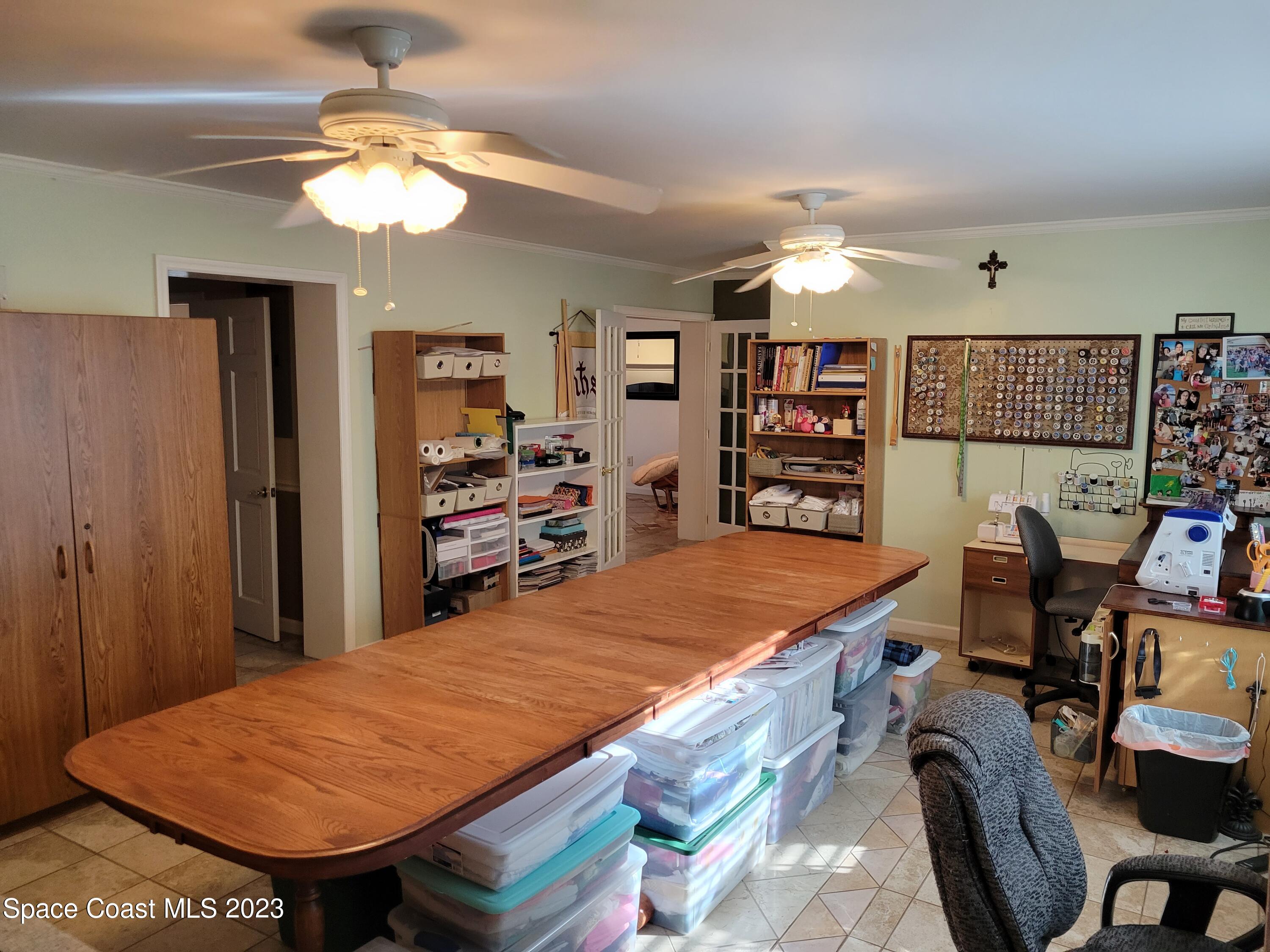 1771 Britt Road Cocoa, FL 32926 - Photo 38 of 48 Sewing - Game Room