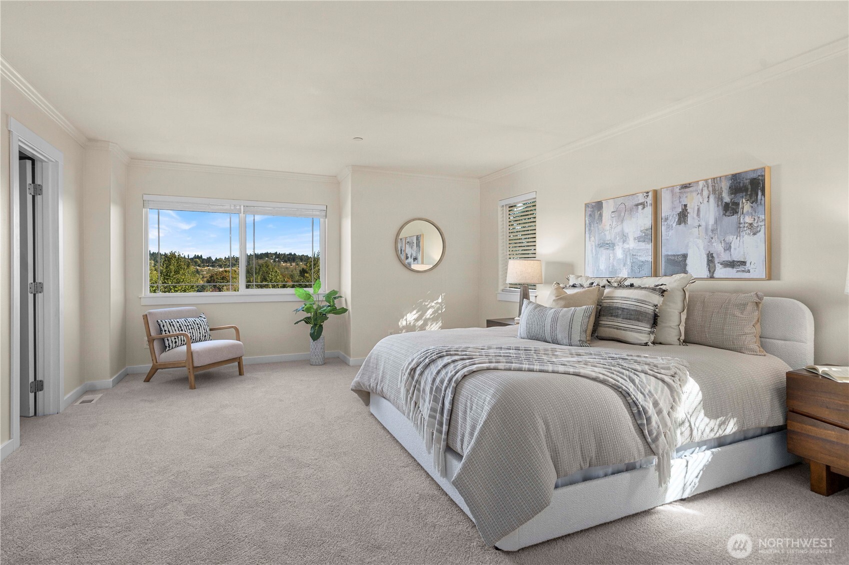 13827 Macadam Road South Tukwila, WA 98168 - Photo 15 of 29 a bed room with a bed and a chair