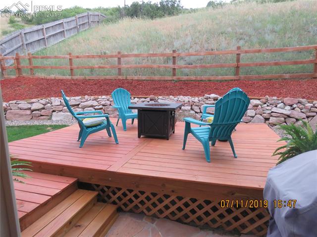 7799 Julynn Road Colorado Springs, CO 80919 - Photo 22 of 27 Tranquility awaits in your private back yard that backs up to open space.....