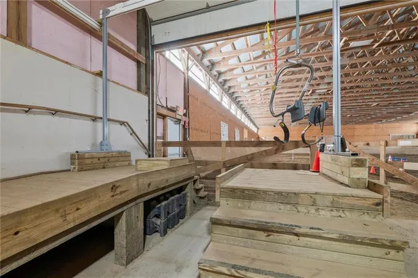 a view of storage and utility room