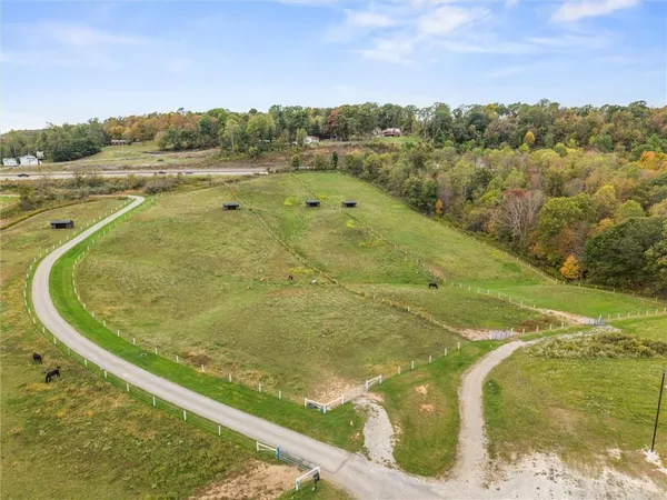 a view of swimming pool with a yard