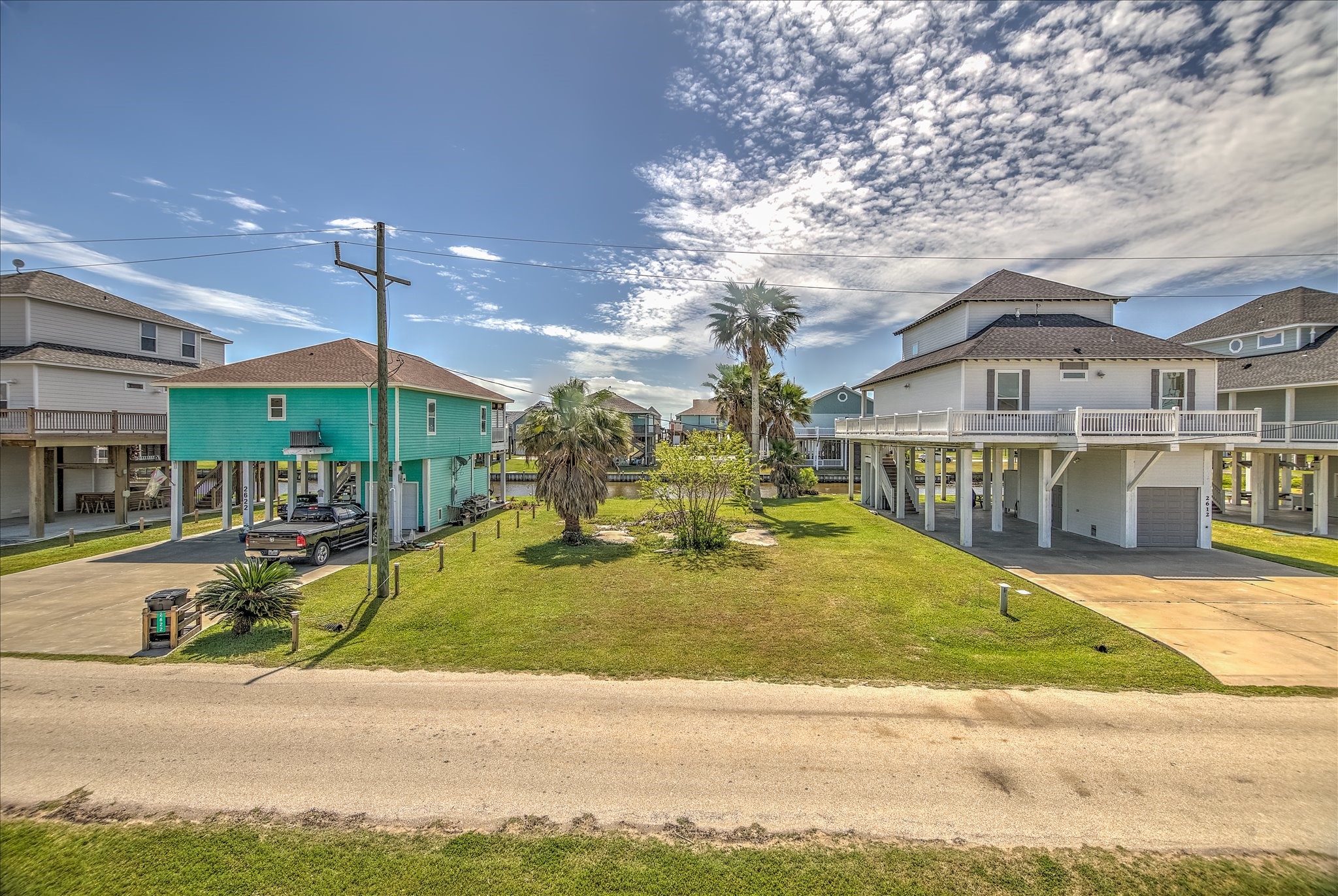 2619 Tide Road Crystal Beach, TX 77650 - Photo 44 of 50 View of the canal directly off the front balcony