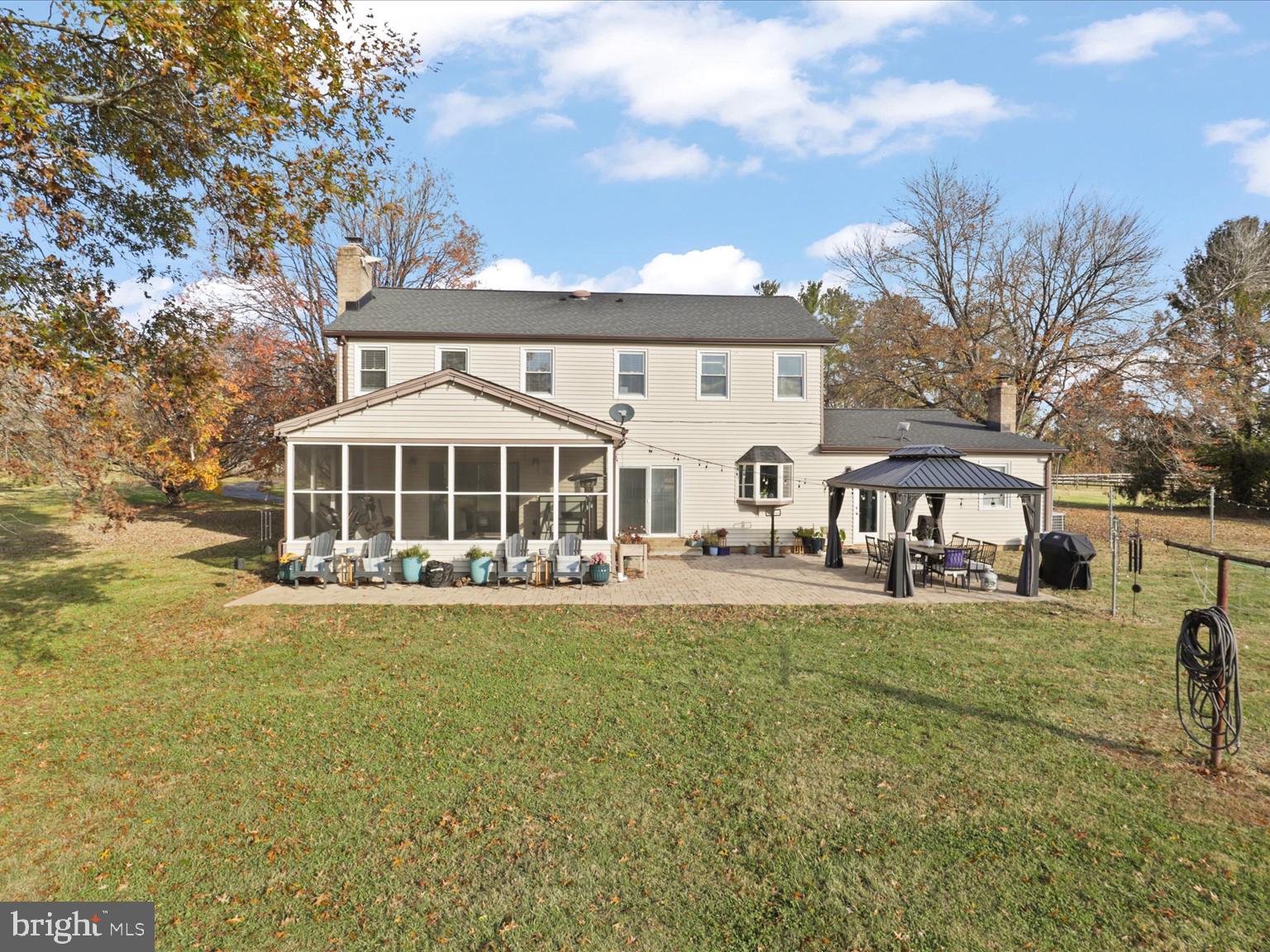 9419 Ramey Road Marshall, VA 20115 - Photo 29 of 35 a front view of a house with garden