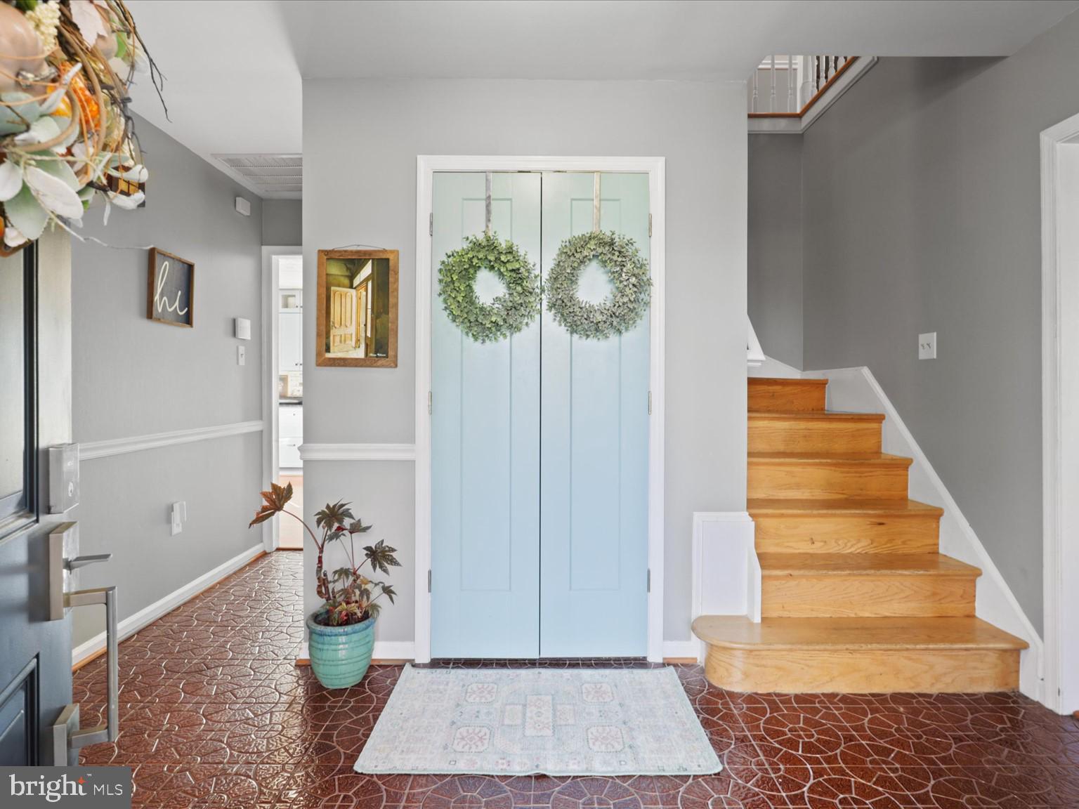 9419 Ramey Road Marshall, VA 20115 - Photo 4 of 35 a view of entryway and hall with wooden floor
