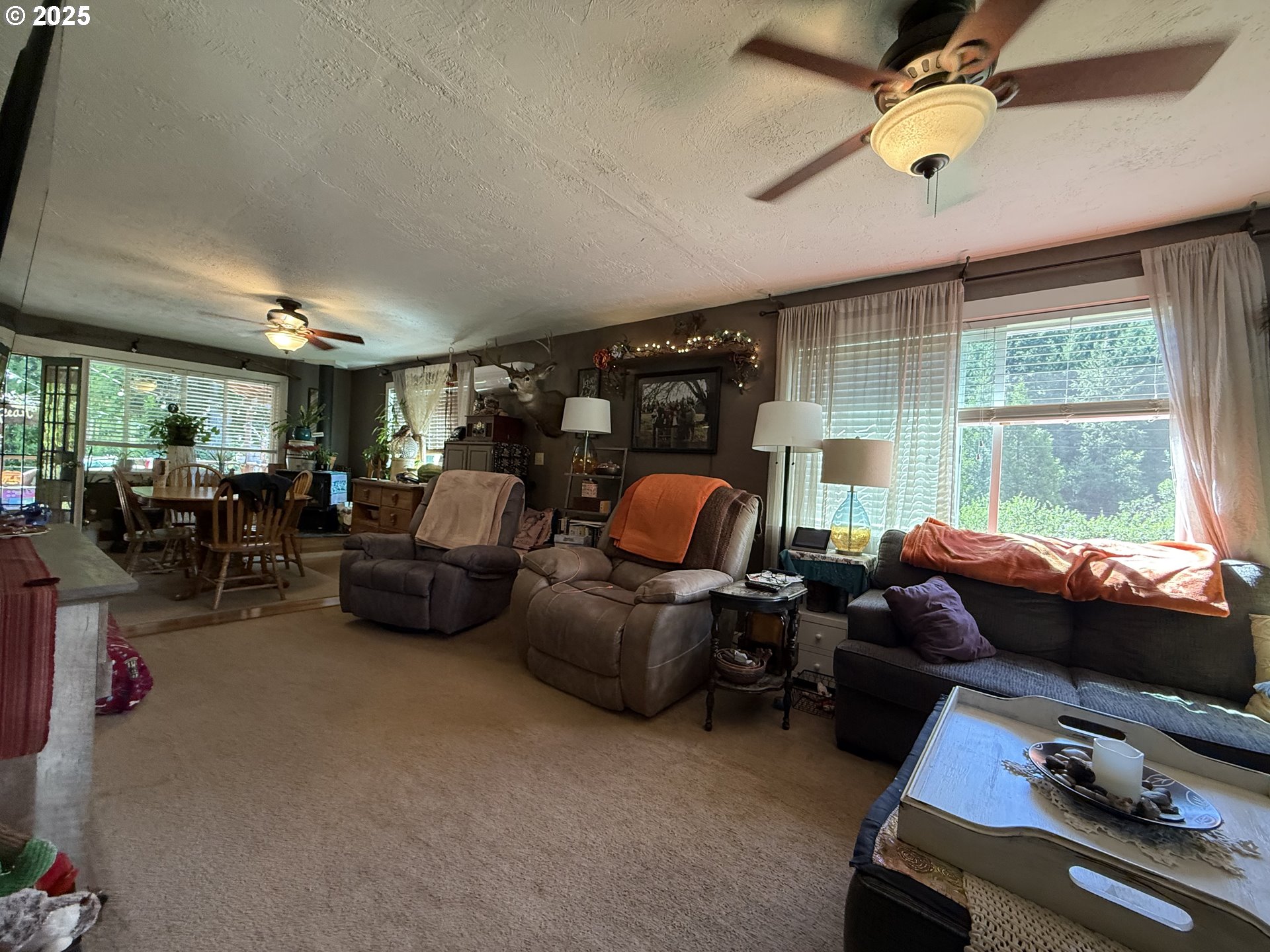 77220 Bar B L Ranch Road Oakridge, OR 97463 - Photo 11 of 24 a living room with furniture and a window